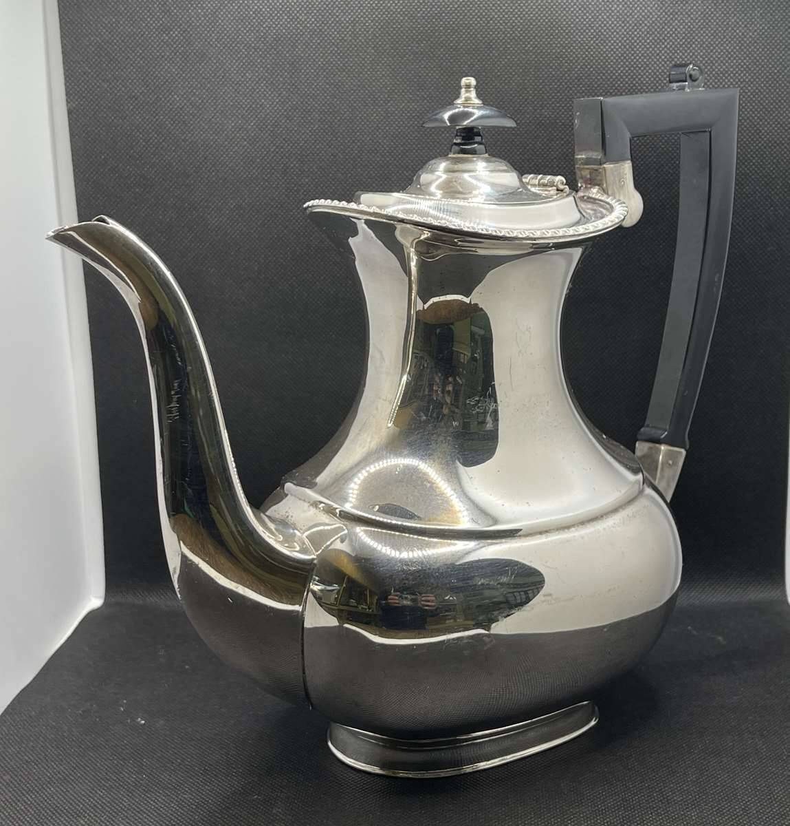 English silver metal jug from the 1930s