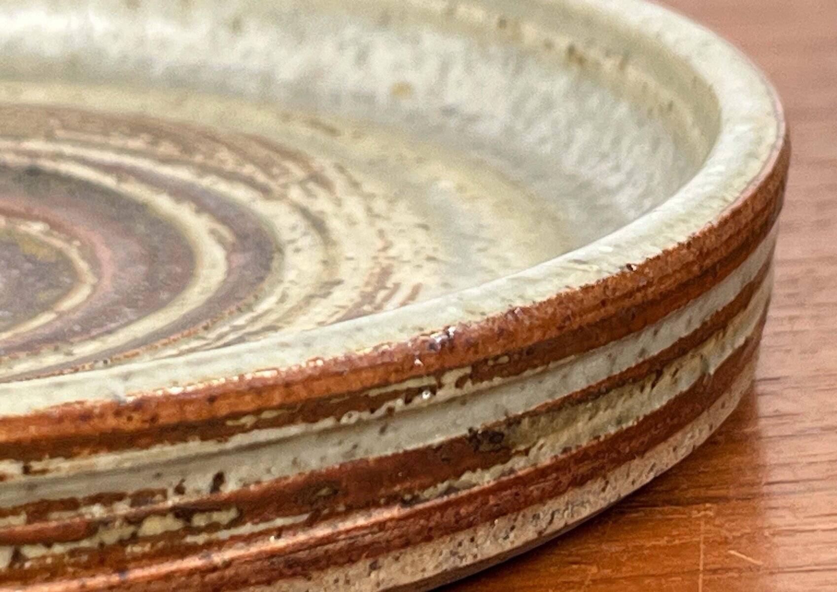 Mid-Century Modern Danish Studio Pottery Bowls by Tue Poulsen for Tue Keramik, 1960s, Set of 2