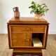 Bedside table in orm magnifying glass art deco 30s