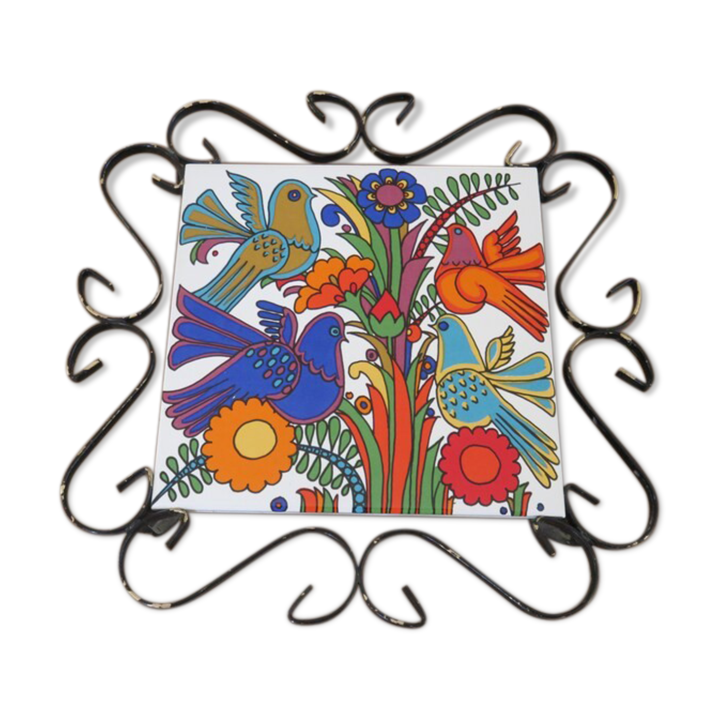 Underside " acapulco " villeroy & boch 70s