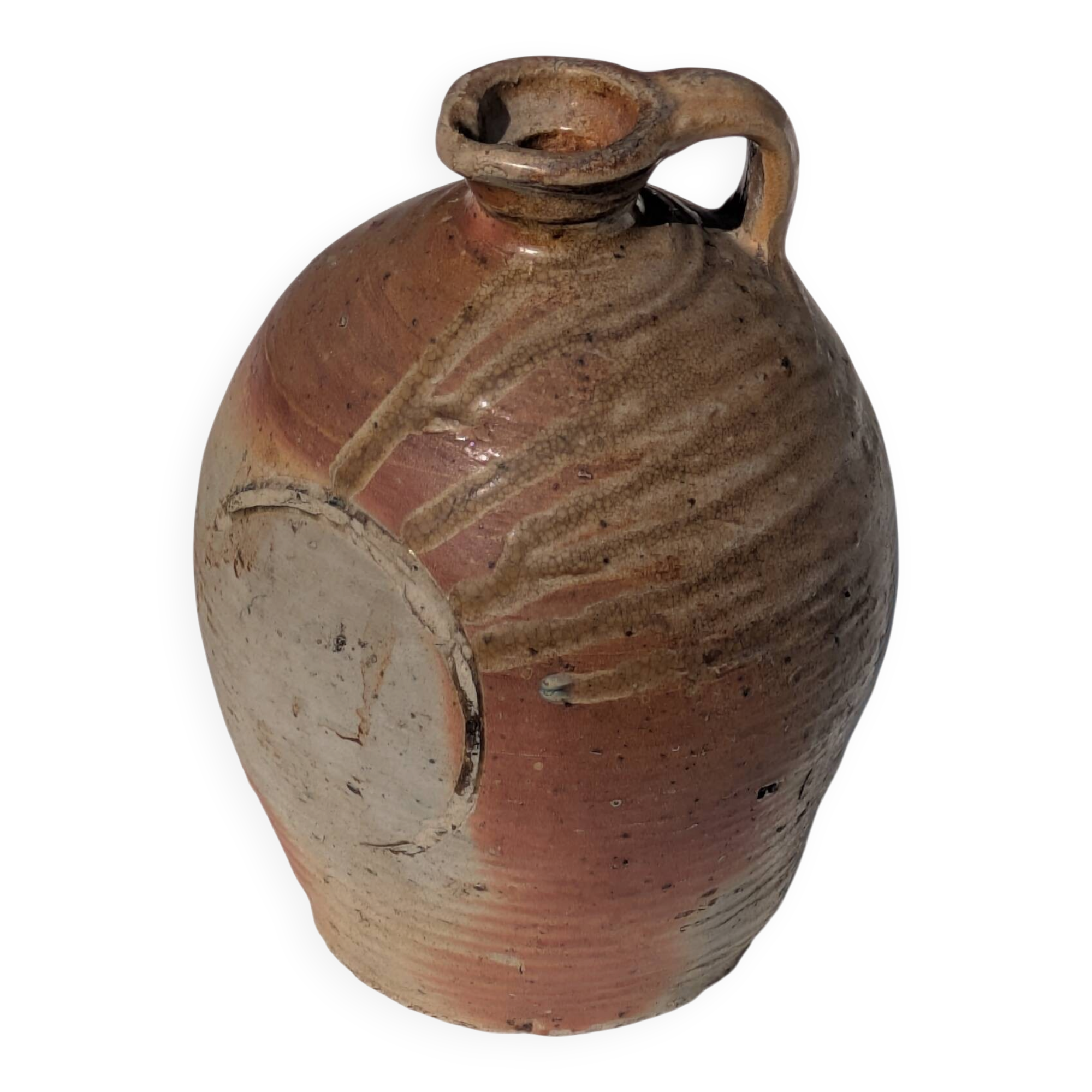 Very beautiful stoneware jug from the 19th century.