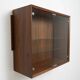 Poul Cadovius Wall Mounted Glass Cabinet By CADO, 1960s.