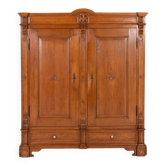 Vintage oak wardrobe