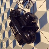 Vintage Ericsson dial phone in bakelite