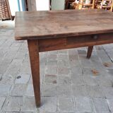 Vintage old farm table