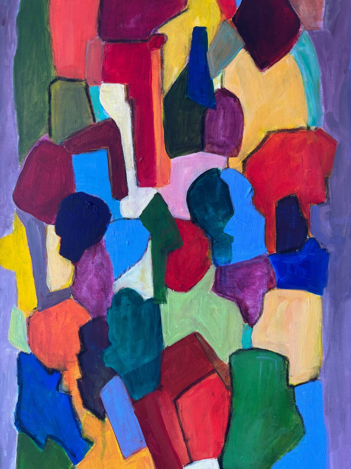 Modern signed painting