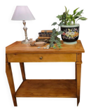 Rolling serving cart