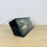 70s geometric glass lamp