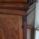 Pharmacy craft furniture 6 doors partly glazed 19th walnut
