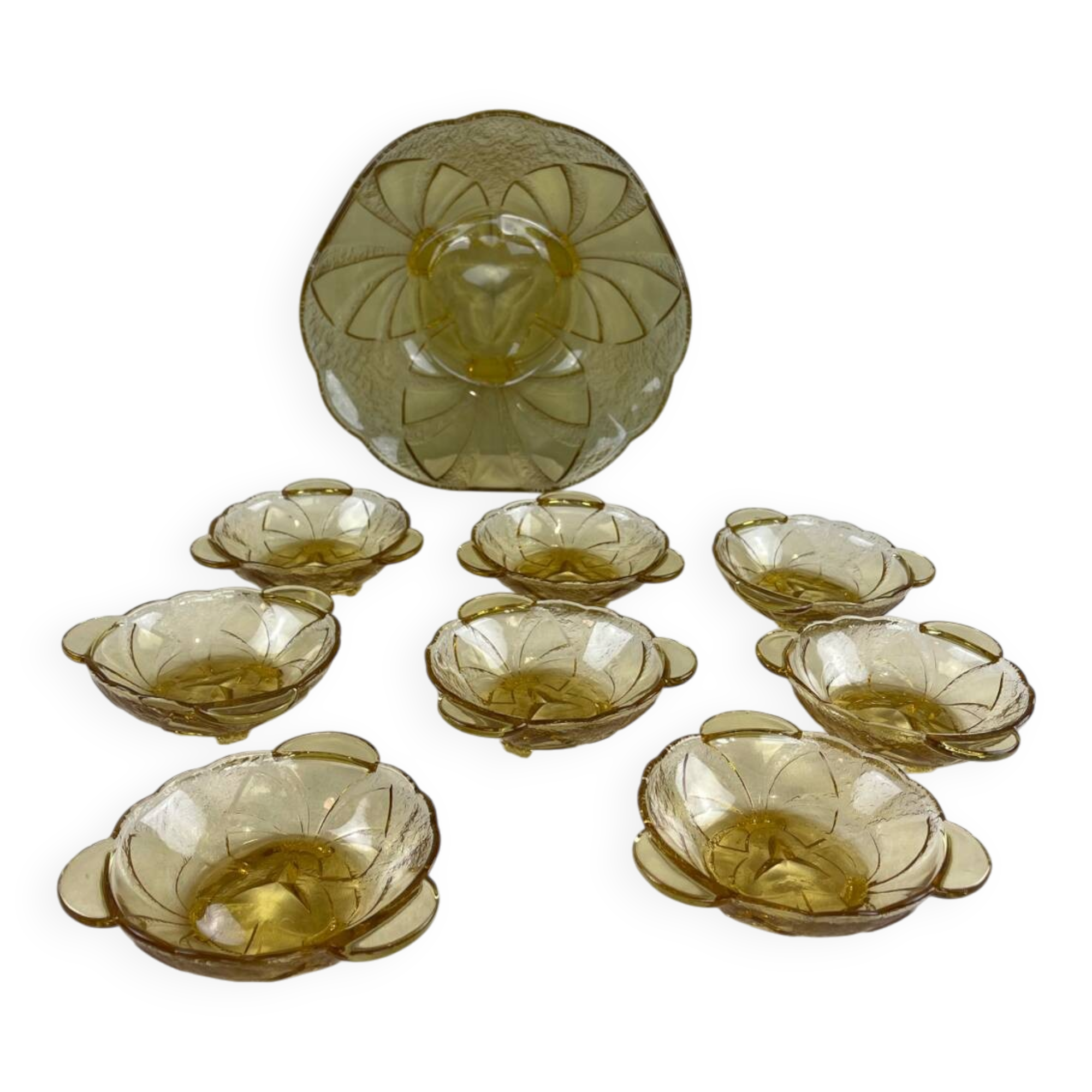 Amber Art Deco service