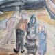 Henri Epstein (1891-1944) - Watercolour on paper - Beachside - Signed