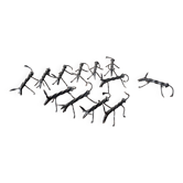 Repose couteaux brutalistes zoomorphes