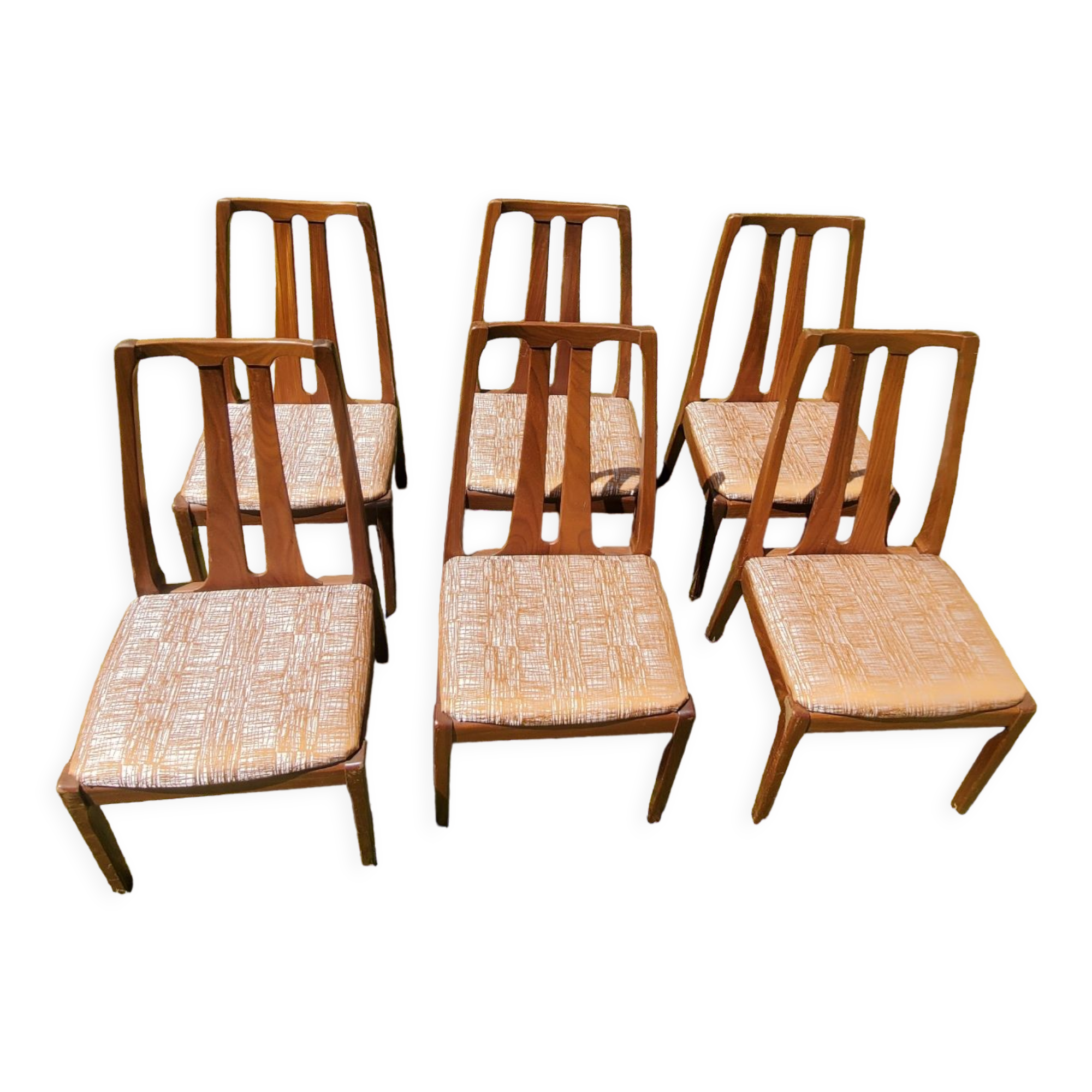 Nathan mid century chairs