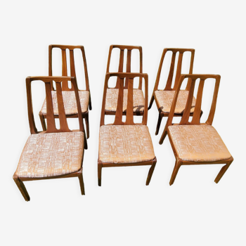 Chaises nathan mid century