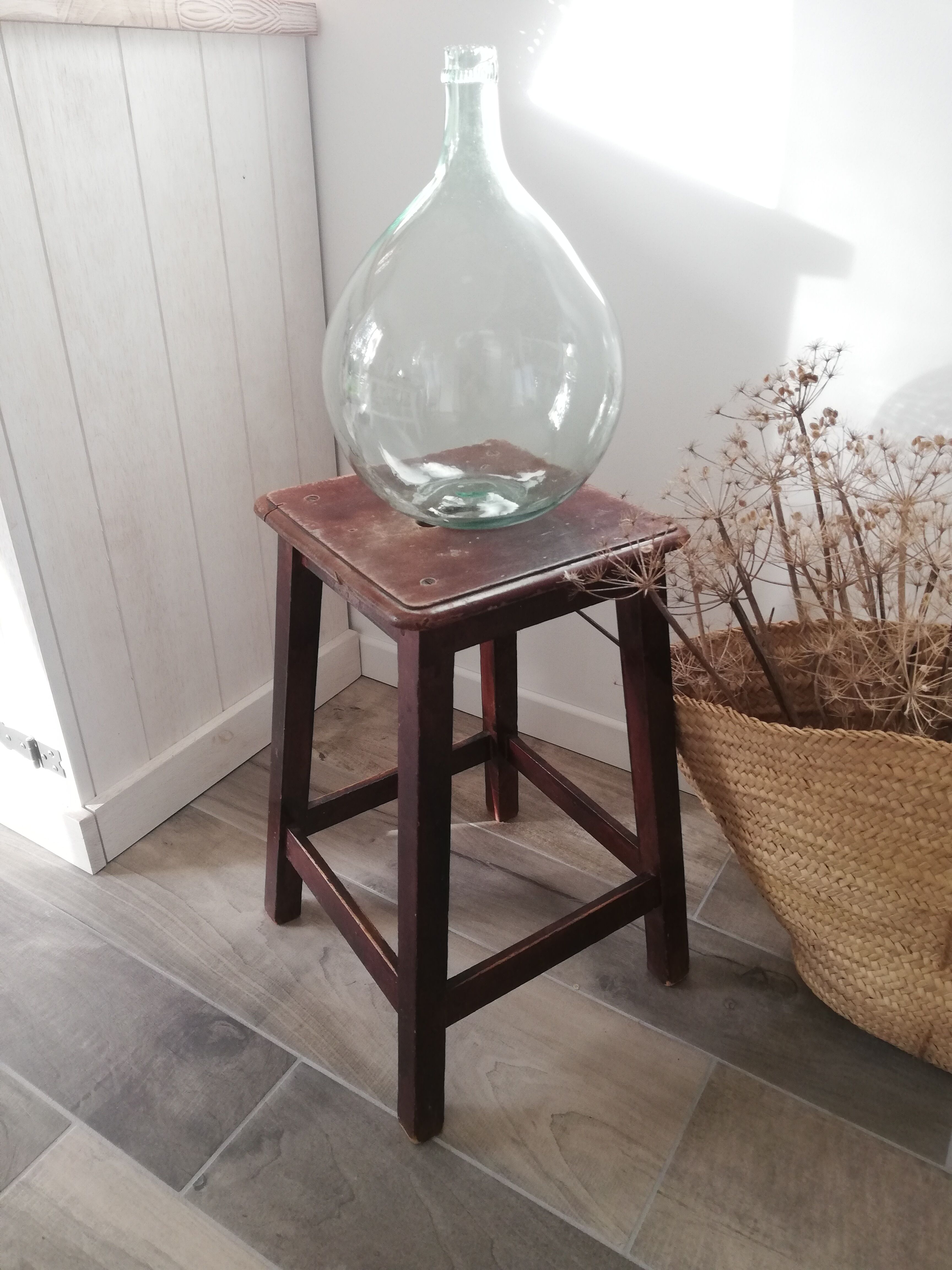 Vintage farm stool