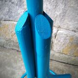 Painted parrot coats door