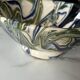 Terracotta bowl with a marbled effect