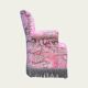 Vintage pink frog chair