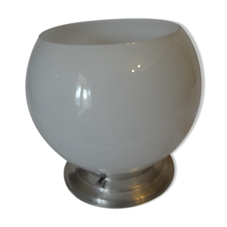 Opaline ball ceiling lamp