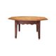 Old French oak coffee table with bronze feets, 1900s