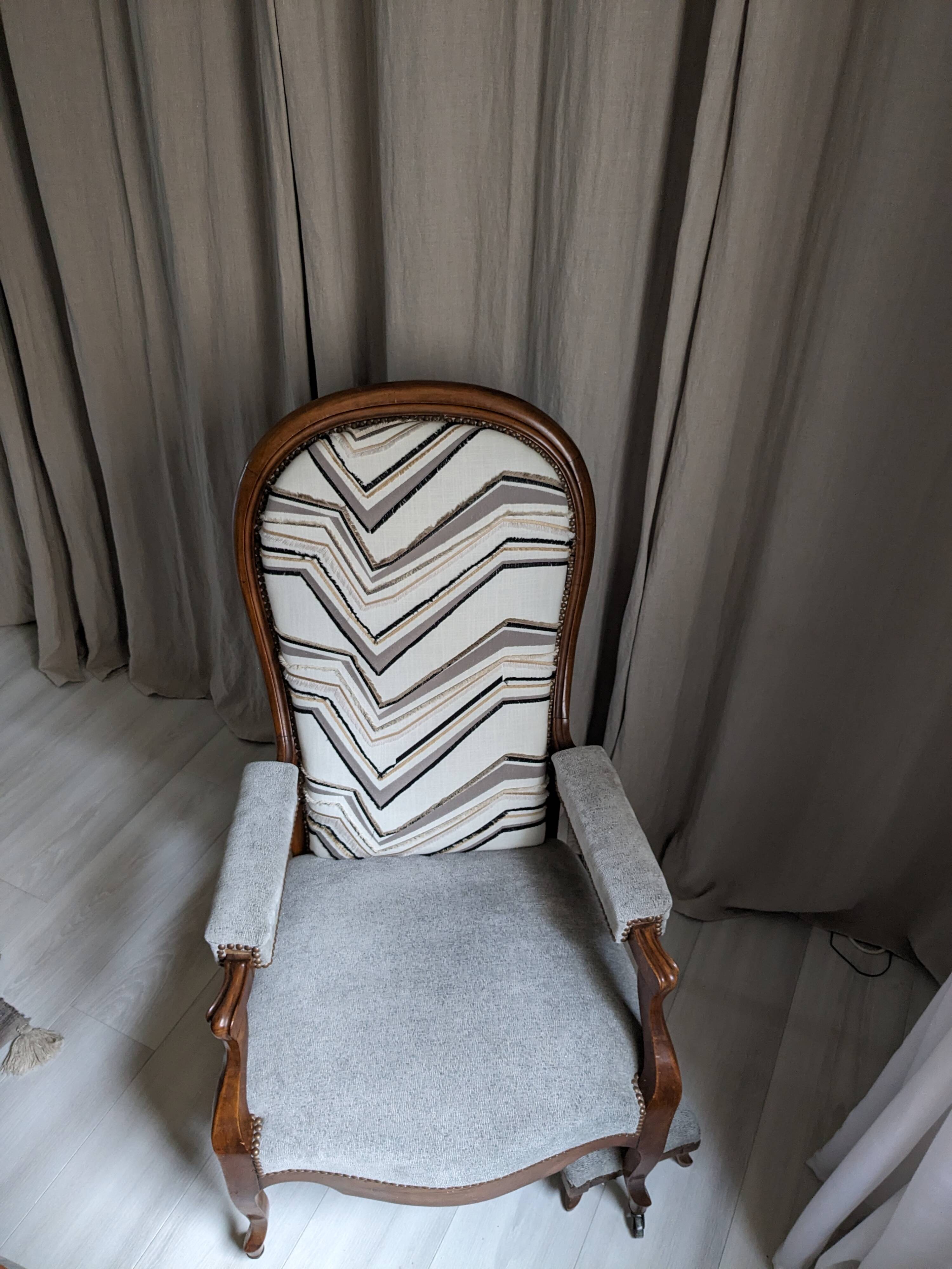 Voltaire armchair