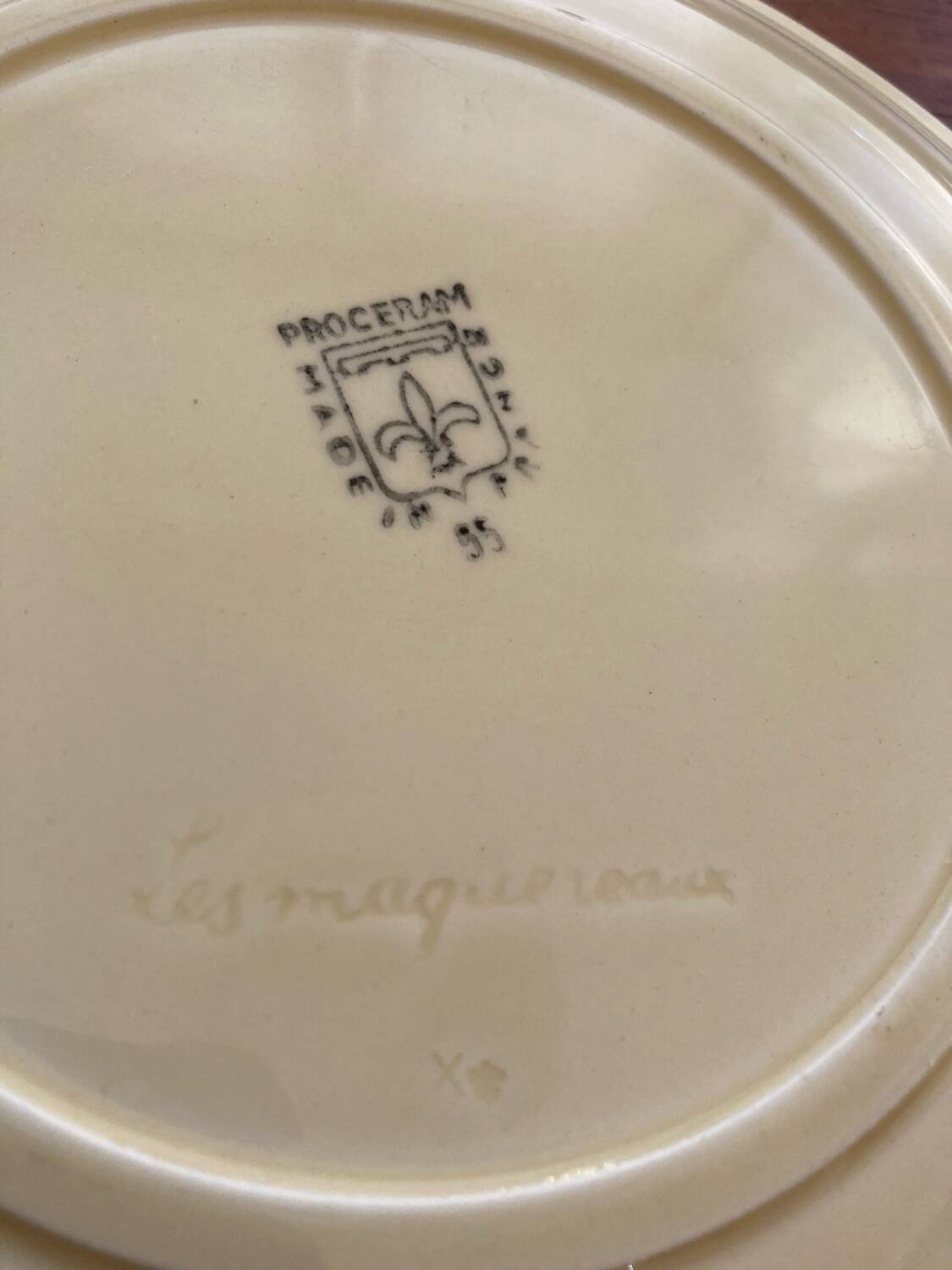 Proceram Vintage Fish Plates