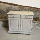 Gray pine sideboard