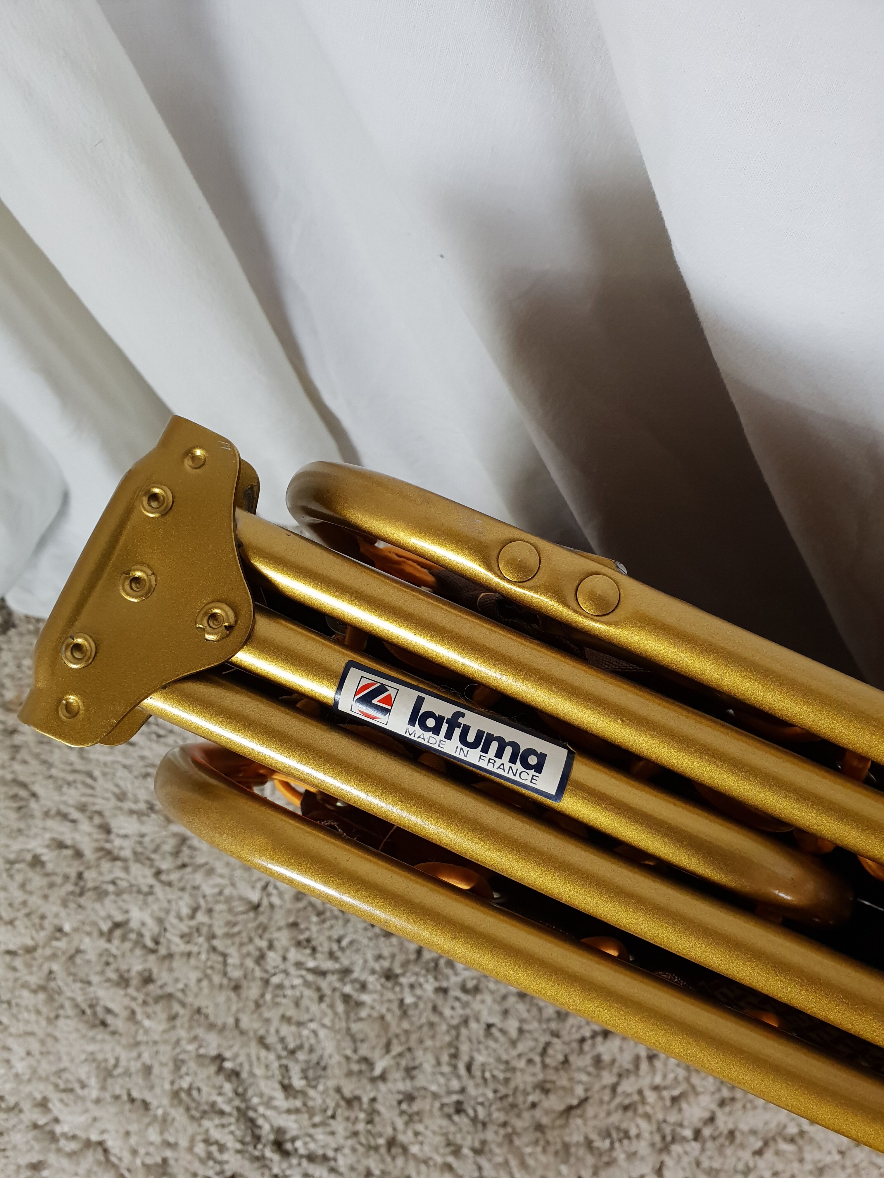 Camp lafuma vintage bed years 70