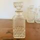 Lot de 5 carafes à whisky