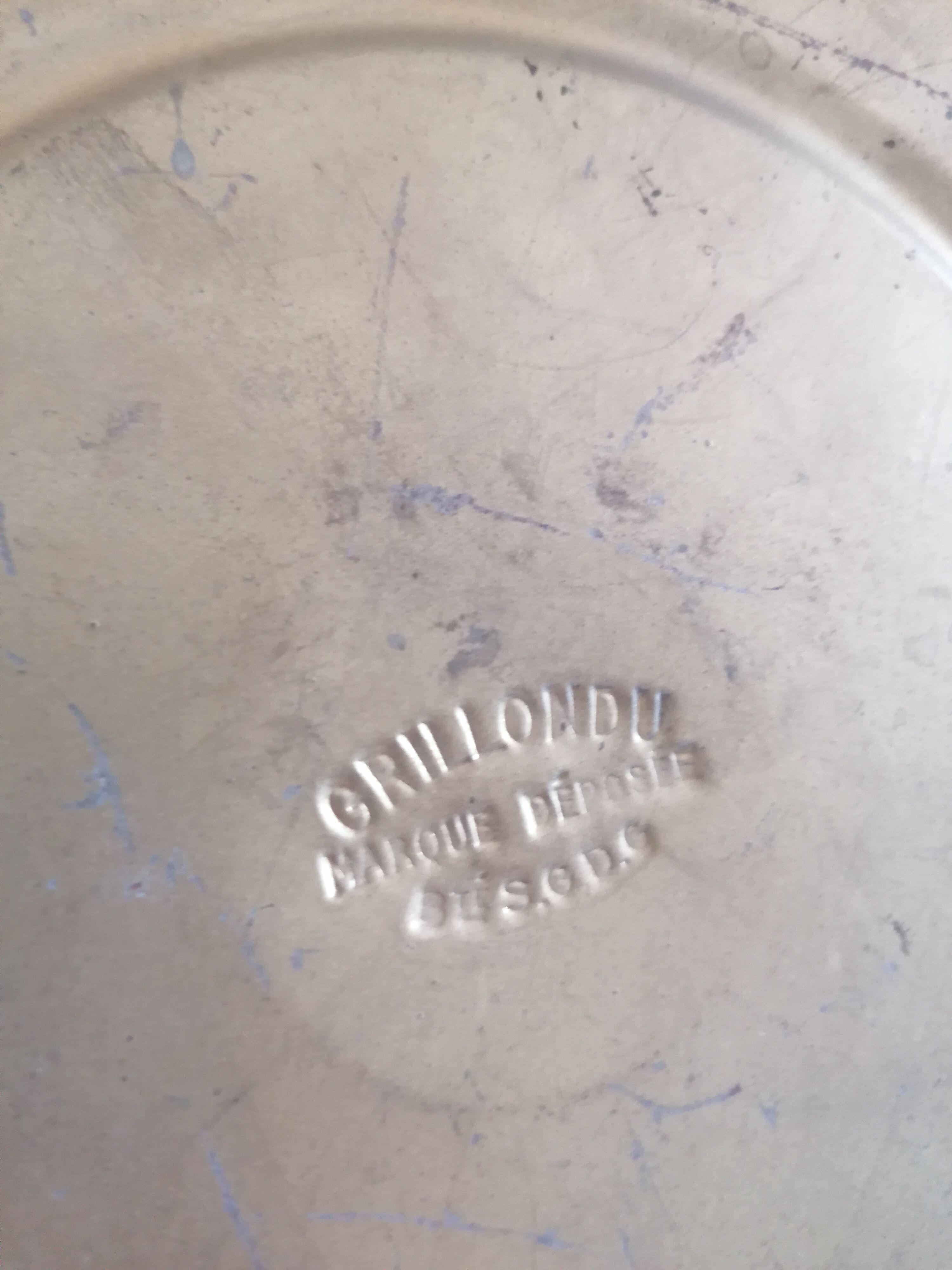 Brass wastepaper basket "Cricket"