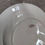 Old iron earth serving dish