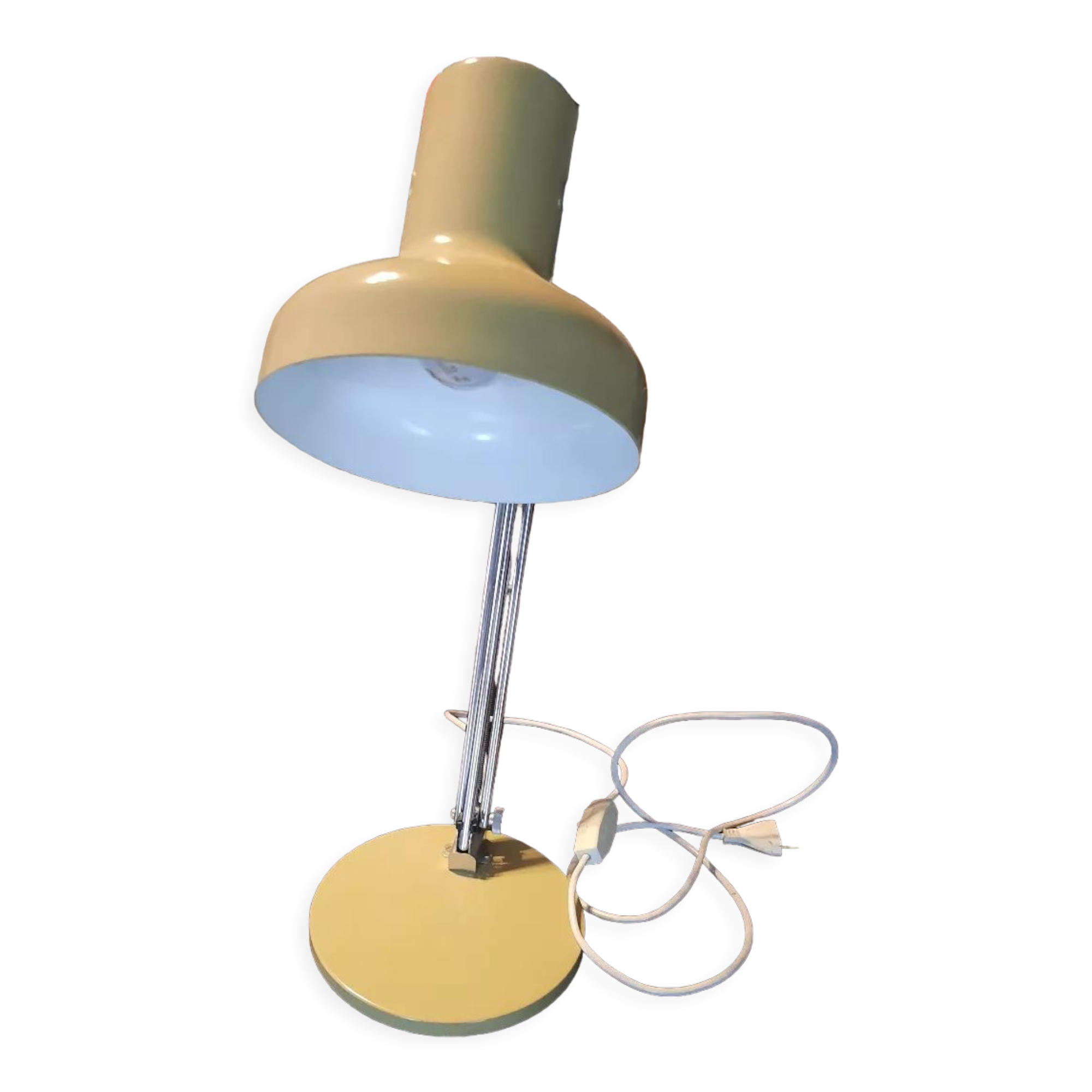 Industrial desk lamp