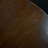 Modern Danish, side table / sculptural console in oak, 1940s