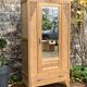 Parisian art deco cabinet in raw wood 1930