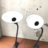 Pair of industrial lamps