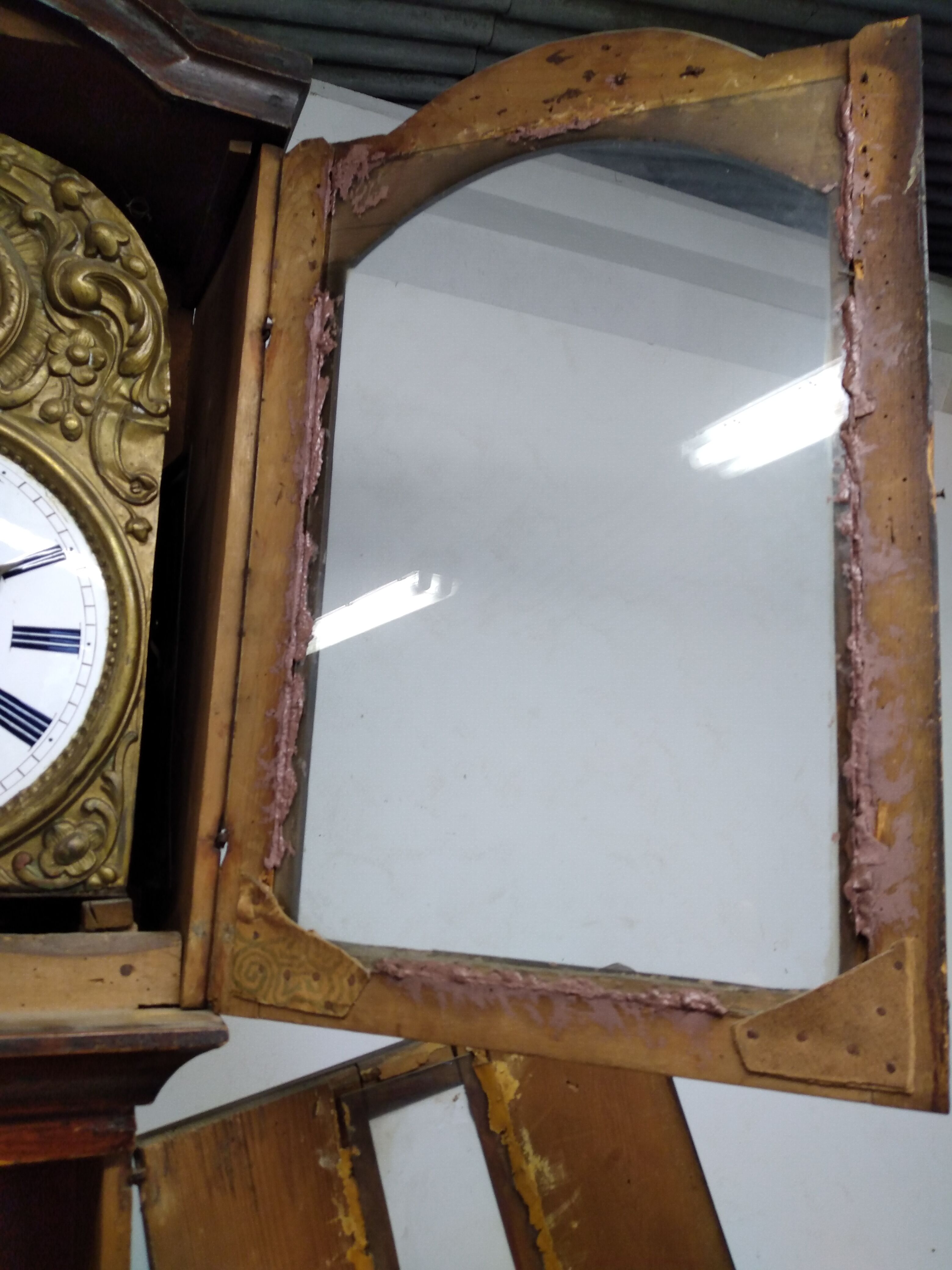 Ancient Comtoise clock