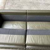 Pfister sofa for Knoll khaki leather