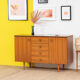 Vintage Scandinavian Sideboard – 130 cm