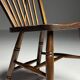 Set of 4 Windsor dining chairs