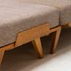 Mid century corner folding sofa by František Jirák for Tatra nábytok, 1960´s, Czechoslovakia