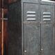Restored industrial cloakroom