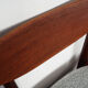 Set of three teak chairs, danish design, 1970s