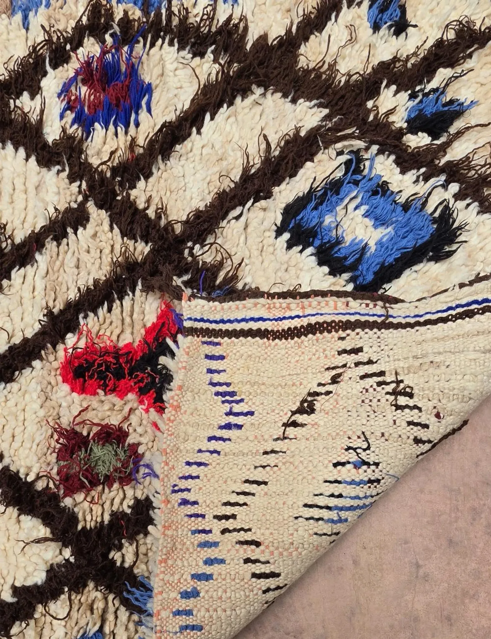 Vintage Azilal Berber Rug - 190 x 77 cm