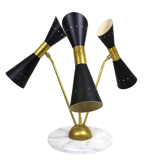 Lampe italienne butterfly noir
