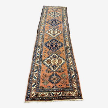 Antique handmade Heriz Karaja rug