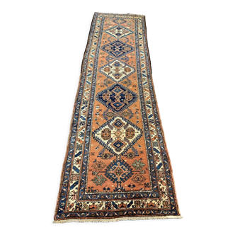 Antique handmade Heriz Karaja rug