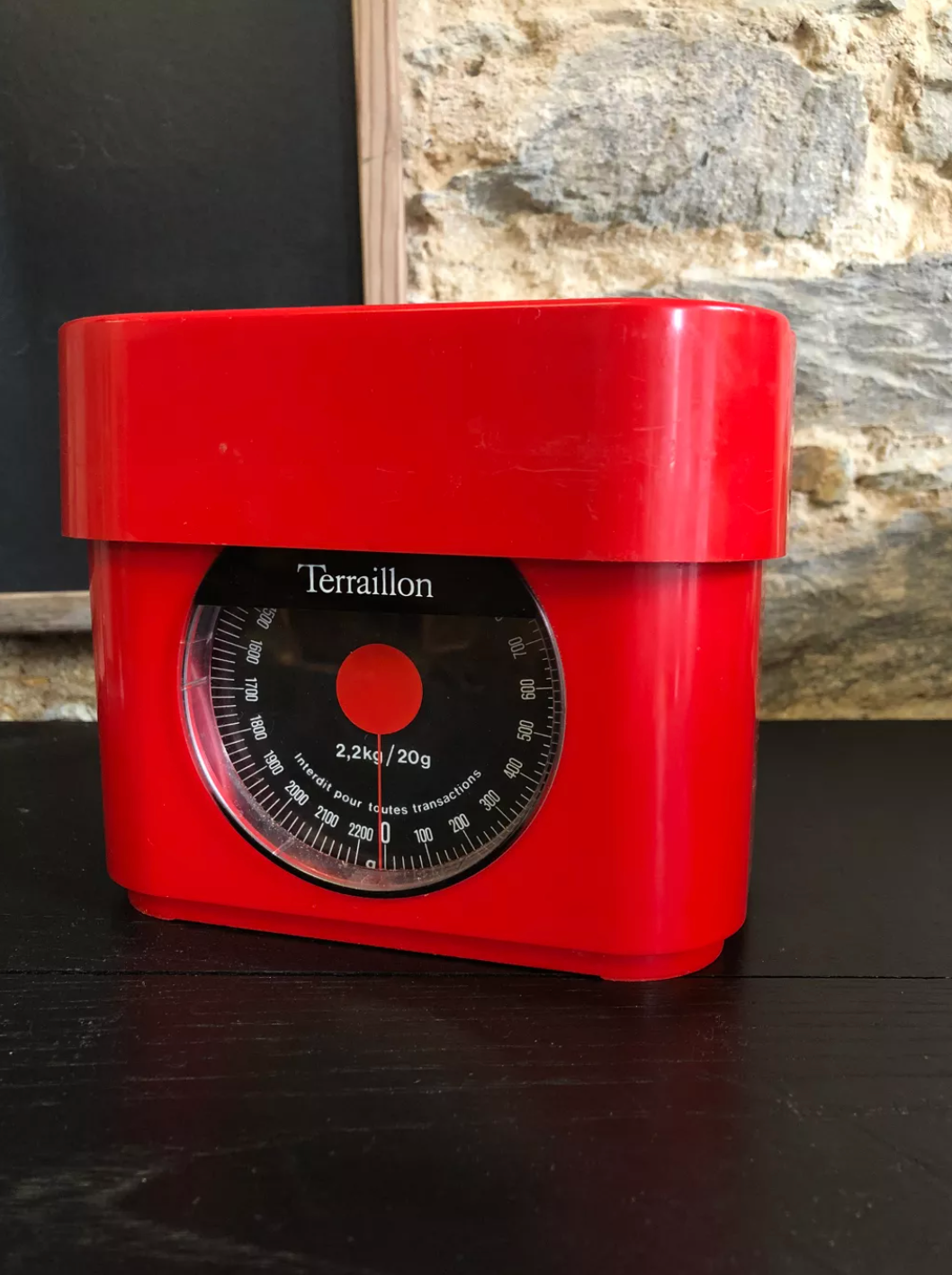 Vintage terraillon scale