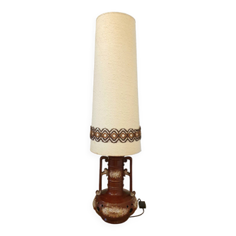 70's ceramic floor lamp