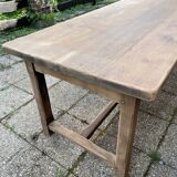 Old solid oak farm table