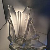 Vintage vase 70 in crystal by Val Saint Lambert
